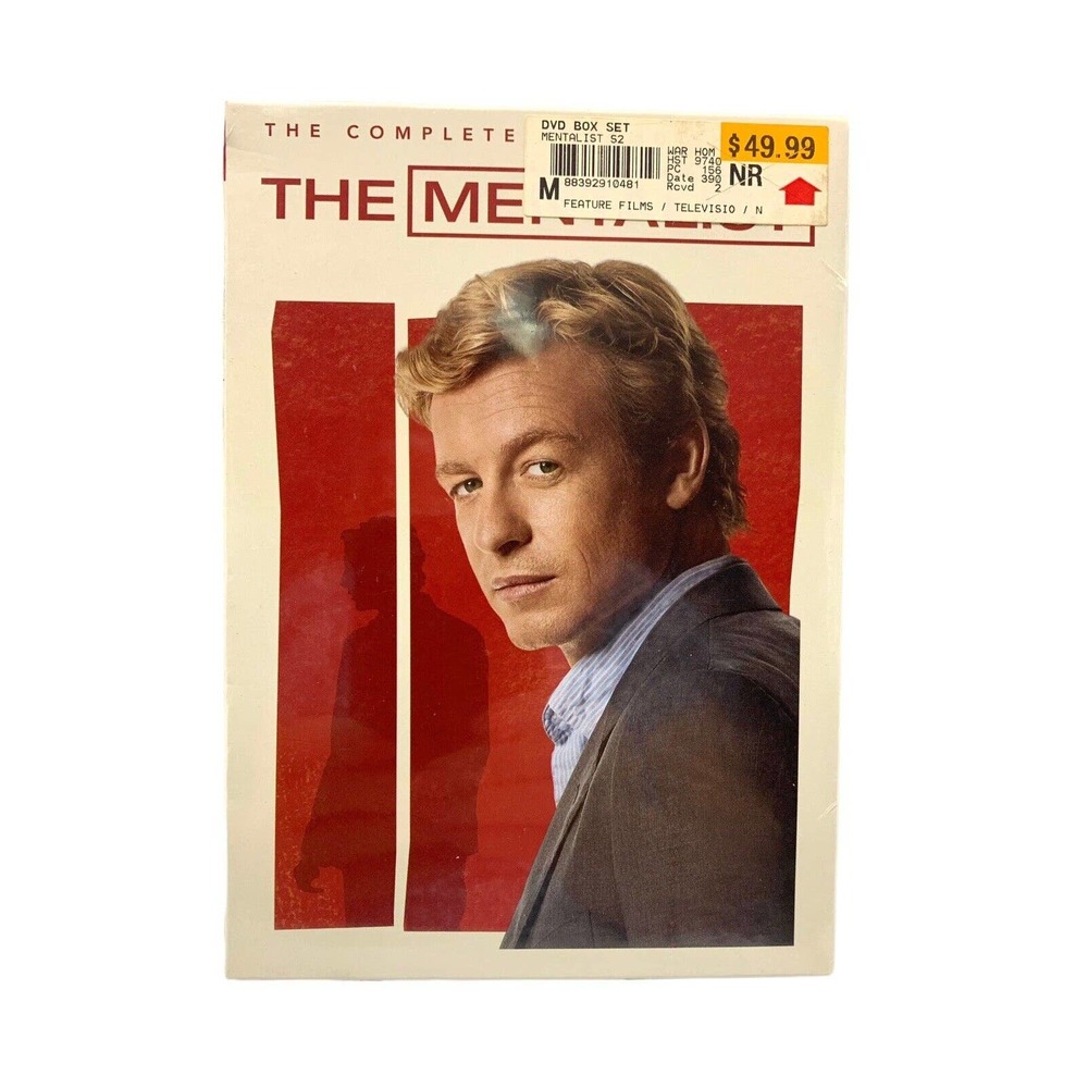 The Mentalist Season 2 DVD NEW Original Sealed‎ Simon Baker Crime Series